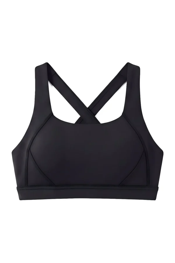 Cloud-Feel High-Impact Sports Bra | Supportive Cross-Back Activewear Tank