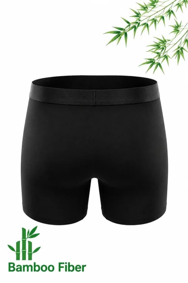 Men's Bamboo Fiber Mid-Rise Athletic Boxer